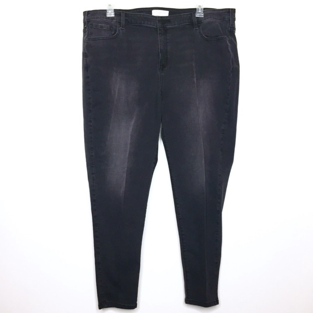 Lane Bryant Super Stretch Skinny Jeans 24 Black